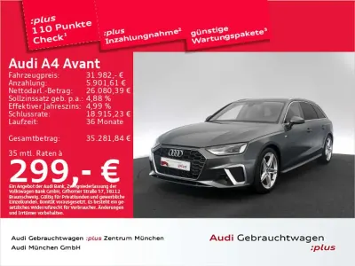 Usata Audi A4 S-Line 163 CV (119 kW) 2023 Grigio Station wagon