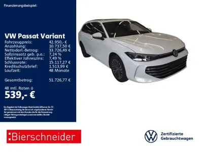 Gebraucht VW Passat Elegance 193 PS (141 kW) 2025 Weiss Kombi