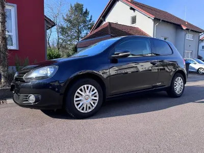 Gebraucht VW Golf VI 122 PS (89 kW) 2009 Schwarz Kleinwagen