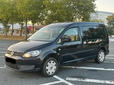 Gebraucht VW Caddy Maxi 140 PS (102 kW) 2013 Schwarz Van / Kleinbus
