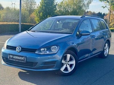 Usata VW Golf VII Comfortline 105 CV (77 kW) 2013 Blu Station wagon