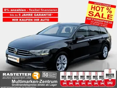 Gebraucht VW Passat Conceptline 150 PS (110 kW) 2021 Schwarz Kombi