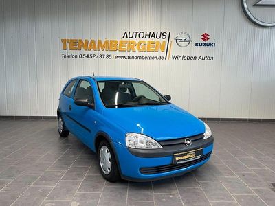 Second-hand Opel Corsa Comfort 58 CP (42 kW) 2002 Albastru Hatchback