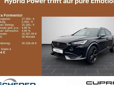 Gebraucht Cupra Formentor VZ 245 PS (180 kW) 2023 Midnight schwarz metallic (metallic) SUV
