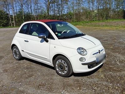 Usata Fiat 500 90 CV (66 kW) 2014 Bianco Cabrio