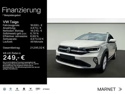 Gebraucht VW Taigo Life 95 PS (69 kW) 2025 Grau SUV