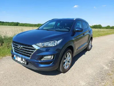 Gebraucht Hyundai Tucson Premium 132 PS (97 kW) 2019 Blau SUV