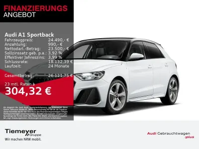 Gebraucht Audi A1 Sportback S-Line 95 PS (69 kW) 2025 Weiß Kleinwagen