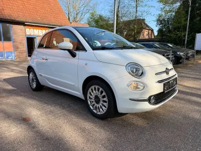 Gebraucht Fiat 500 Lounge 69 PS (50 kW) 2019 Weiß Kleinwagen