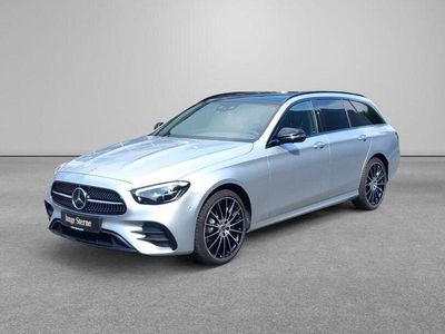Gebraucht Mercedes E400 AMG 330 PS (242 kW) 2022 Metalliclack hightechsilber Kombi