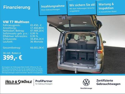 Begagnad VW Multivan Goal 245 HK (180 kW) 2025 Grå Minibuss