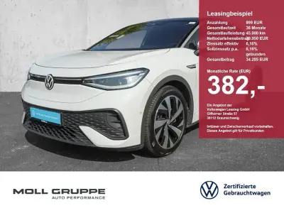 Gebraucht VW ID.5 Pro Performance 150 kW (204 PS) 2023 Gletscherweiß schwarz (metallic) SUV