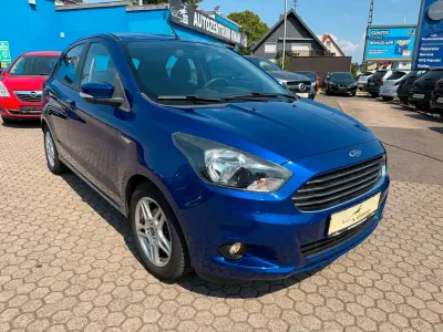 Gebraucht Ford Ka Plus Cool & Sound Edition 86 PS (63 kW) 2017 Blau Kleinwagen