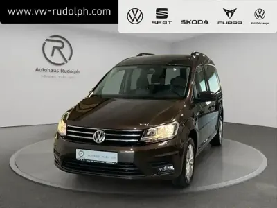 Gebraucht VW Caddy Comfortline 125 PS (91 kW) 2017 Braun Van / Kleinbus