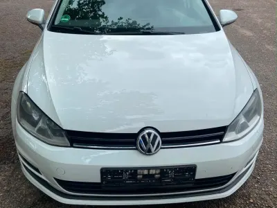 Gebraucht VW Golf VII 110 PS (80 kW) 2014 Weiß Kombi