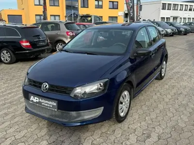 Brugt VW Polo Trendline 60 HK (44 kW) 2010 Blå Hatchback