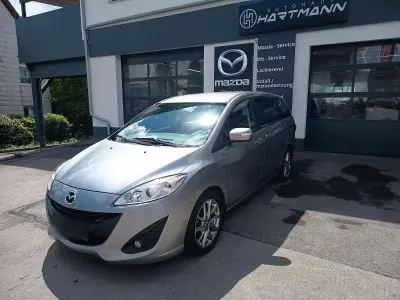 Gebraucht Mazda 5 115 PS (84 kW) 2014 Silber Van / Kleinbus