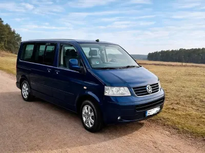 Gebraucht VW Multivan Highline 174 PS (127 kW) 2008 Blau Van / Kleinbus