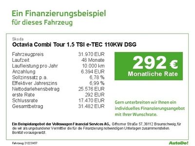 gebraucht Skoda Octavia 1.5 TSI Combi Tour e-TEC 110KW