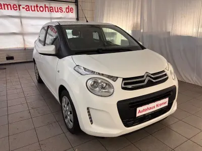 Gebraucht Citroën C1 Feel 72 PS (52 kW) 2020 Zu lackieren weiss 068/deckend Kleinwagen