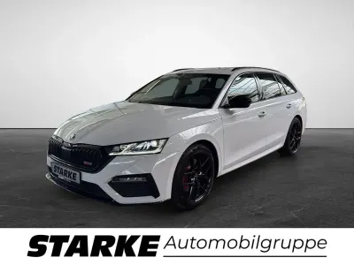 Gebraucht Skoda Octavia RS 245 PS (180 kW) 2021 Weiß Kombi