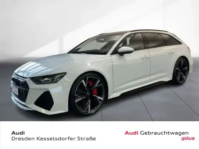 Gebraucht Audi RS6 Sport 600 PS (441 kW) 2022 Gletscherweiß metallic Kombi