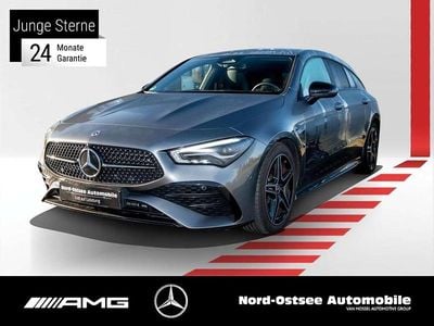 Gebraucht Mercedes CLA200 Shooting Brake AMG 163 PS (119 kW) 2024 Metalliclack mountaingrau Kombi