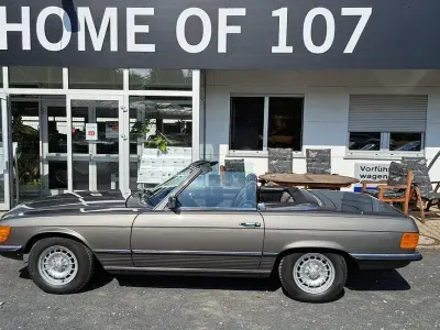 Gebraucht Mercedes SL280 185 PS (136 kW) 1984 Anthrazit (172) Cabrio
