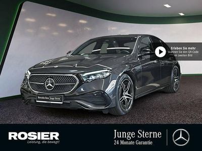 Gebraucht Mercedes E220 AMG line 197 PS (144 kW) 2023 Grün / olivgruen matt (metallic) Limousine