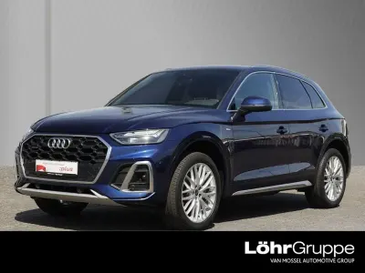 Gebraucht Audi Q5 S-Line 204 PS (150 kW) 2023 Navarrablau metallic SUV