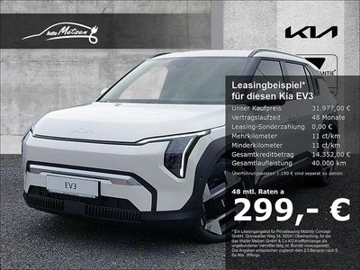 Silber Neu 2025 Kia EV3 Air SUV | 31.977 € (Fairer Preis)