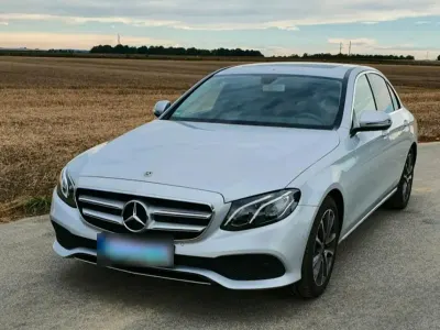 Brugt Mercedes E250 Avantgarde 211 HK (155 kW) 2018 Sølv Sedan
