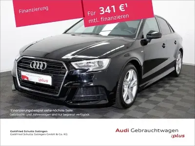 Gebraucht Audi A3 S-Line 150 PS (110 kW) 2019 Schwarz Limousine