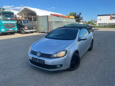 Gebraucht VW Golf Cabriolet Basis 140 PS (102 kW) 2012 Silber Cabrio