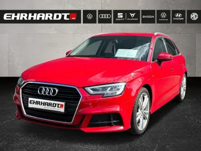 Brugt Audi A3 S-Line 116 HK (85 kW) 2019 Rød Sedan