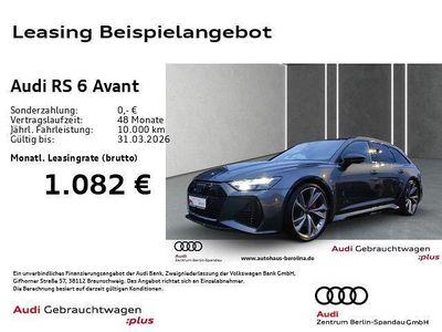 Grau Gebraucht 2025 Audi RS6 Sport Kombi | 114.799 € (Superpreis)