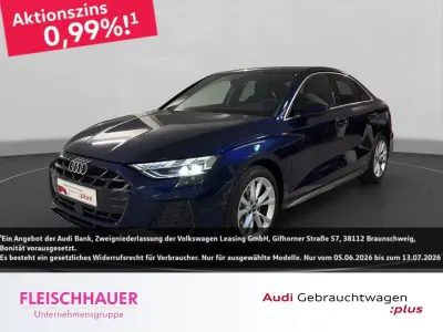 Używany Audi A3 S-Line 116 KM (85 kW) 2025 Niebieski Sedan/Limuzyna