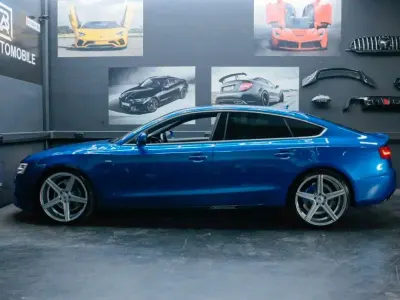 Gebraucht Audi A5 Sportback Sport 190 PS (139 kW) 2017 Blau Kleinwagen