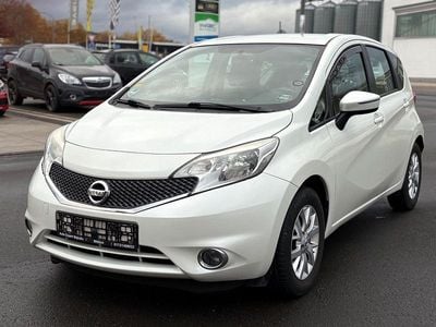 Gebraucht Nissan Note Visia 80 PS (58 kW) 2015 Weiß Van / Kleinbus