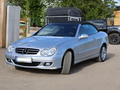 Gebraucht Mercedes CLK200 Avantgarde 184 PS (135 kW) 2007 Silber Cabrio