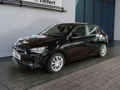 Gebraucht Opel Corsa-e Edition 100 kW (136 PS) 2022 Diamant schwarz metallic (metallic) Kleinwagen