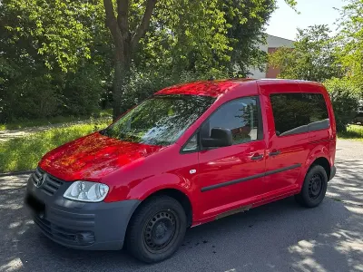 Gebraucht VW Caddy Life 105 PS (77 kW) 2007 Rot Van / Kleinbus