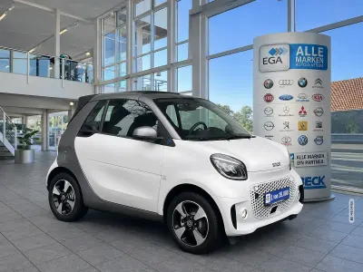Gebraucht Smart ForTwo Electric Drive Exclusive 60 kW (82 PS) 2024 Weiß metallic Cabrio