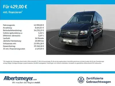 Gebraucht VW Crafter 140 PS (102 kW) 2024 Schwarz Van