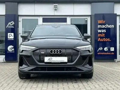 Brugt Audi e-tron S-Line 300 kW (408 HK) 2022 Sort SUV