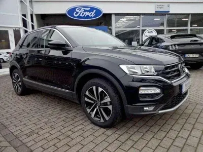Gebraucht VW T-Roc United 150 PS (110 kW) 2021 Schwarz metallic SUV