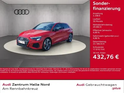 Usata Audi S3 Sport 310 CV (228 kW) 2020 Rosso Berlina
