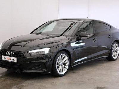 Gebraucht Audi A5 Sportback Advanced 163 PS (119 kW) 2020 Schwarz metallic Kleinwagen