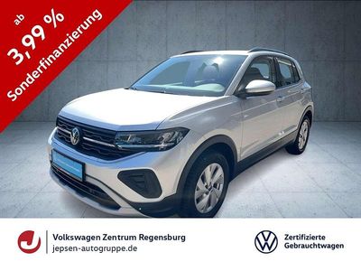 Gebraucht VW T-Cross Life 95 PS (69 kW) 2024 Silber SUV
