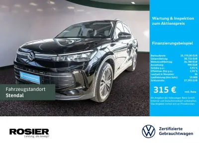 Gebraucht VW Tiguan Goal 150 PS (110 kW) 2025 Schwarz / grenadillschwarz SUV